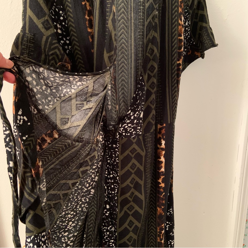 Very Moda Wrap Dress 100% Cotton NWOT. - Picture 10 of 16